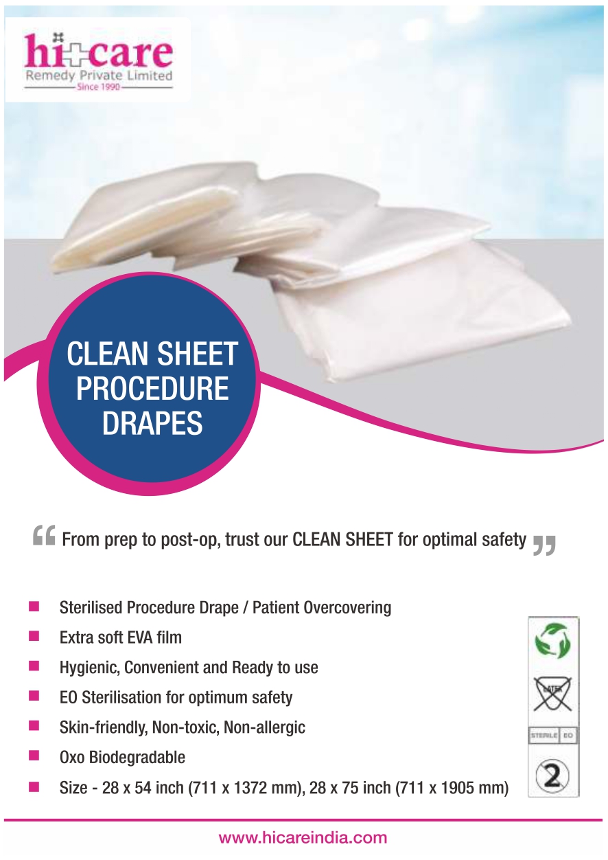 CLEAN SHEET PROCEDURE DRAPE XL