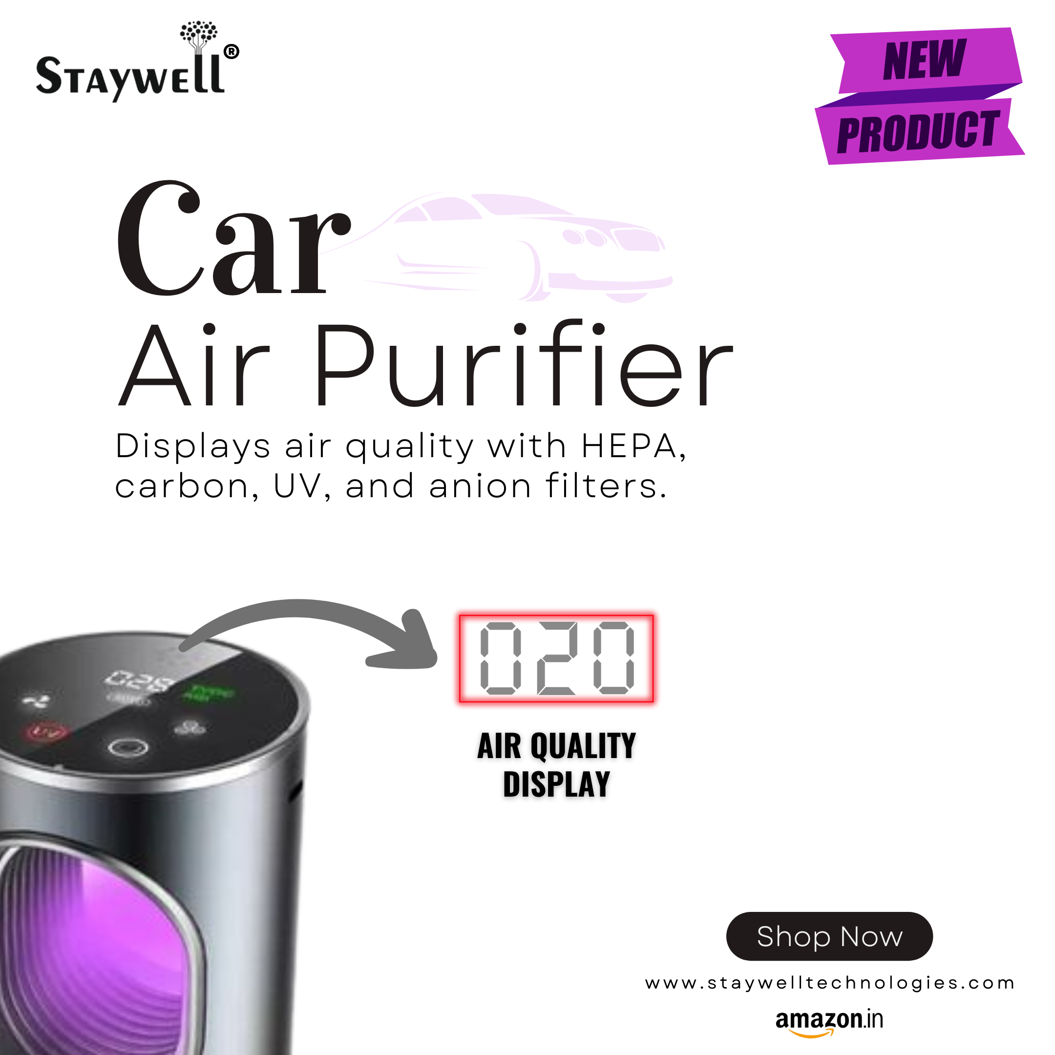 Car Air Purifier