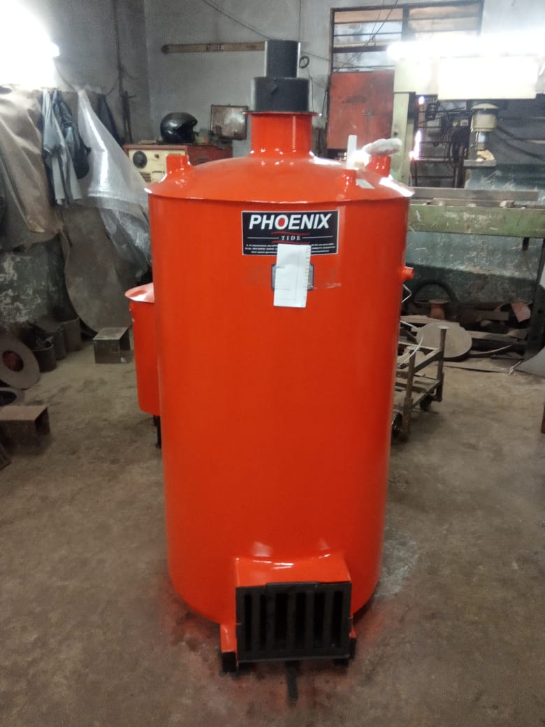 Biomass Water Heater- Puff Insulated- 150 litter 