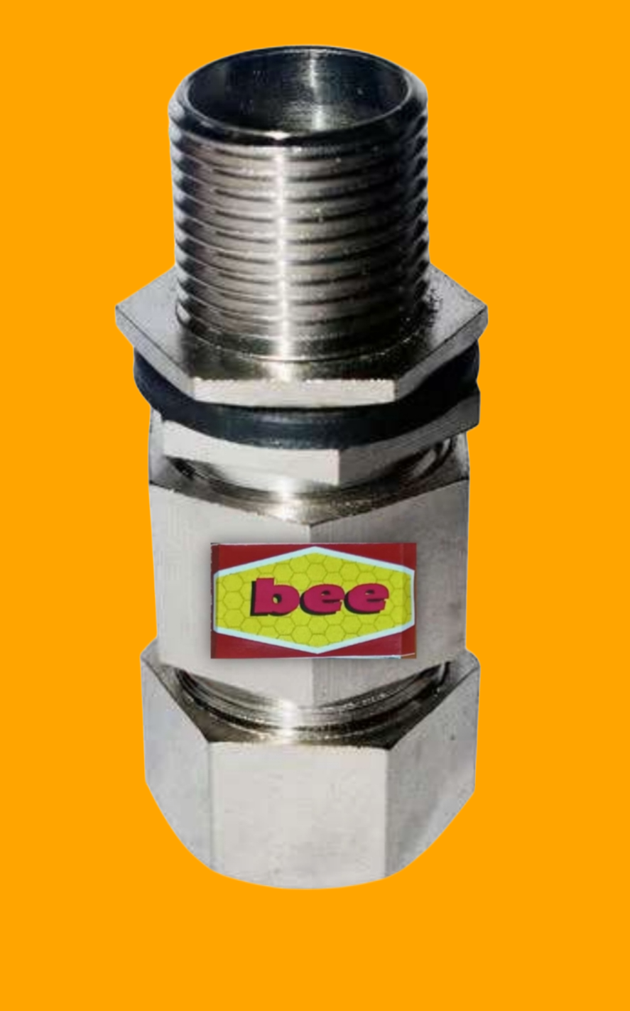 DOUBLE COMPRESSION BRASS CABLE GLAND