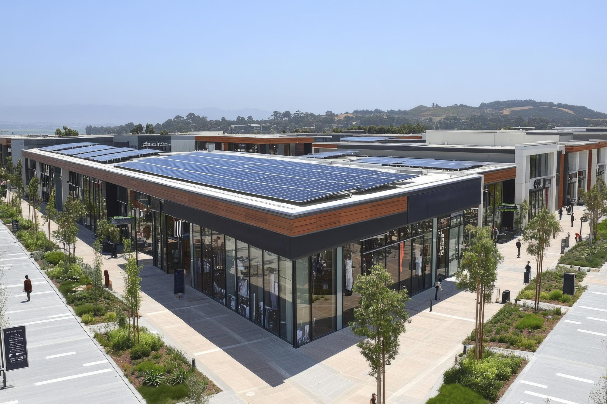 commercial solar power plant