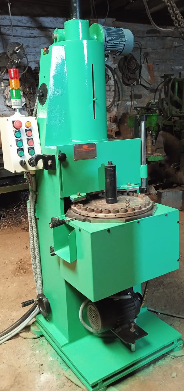 Spring grinding machine 