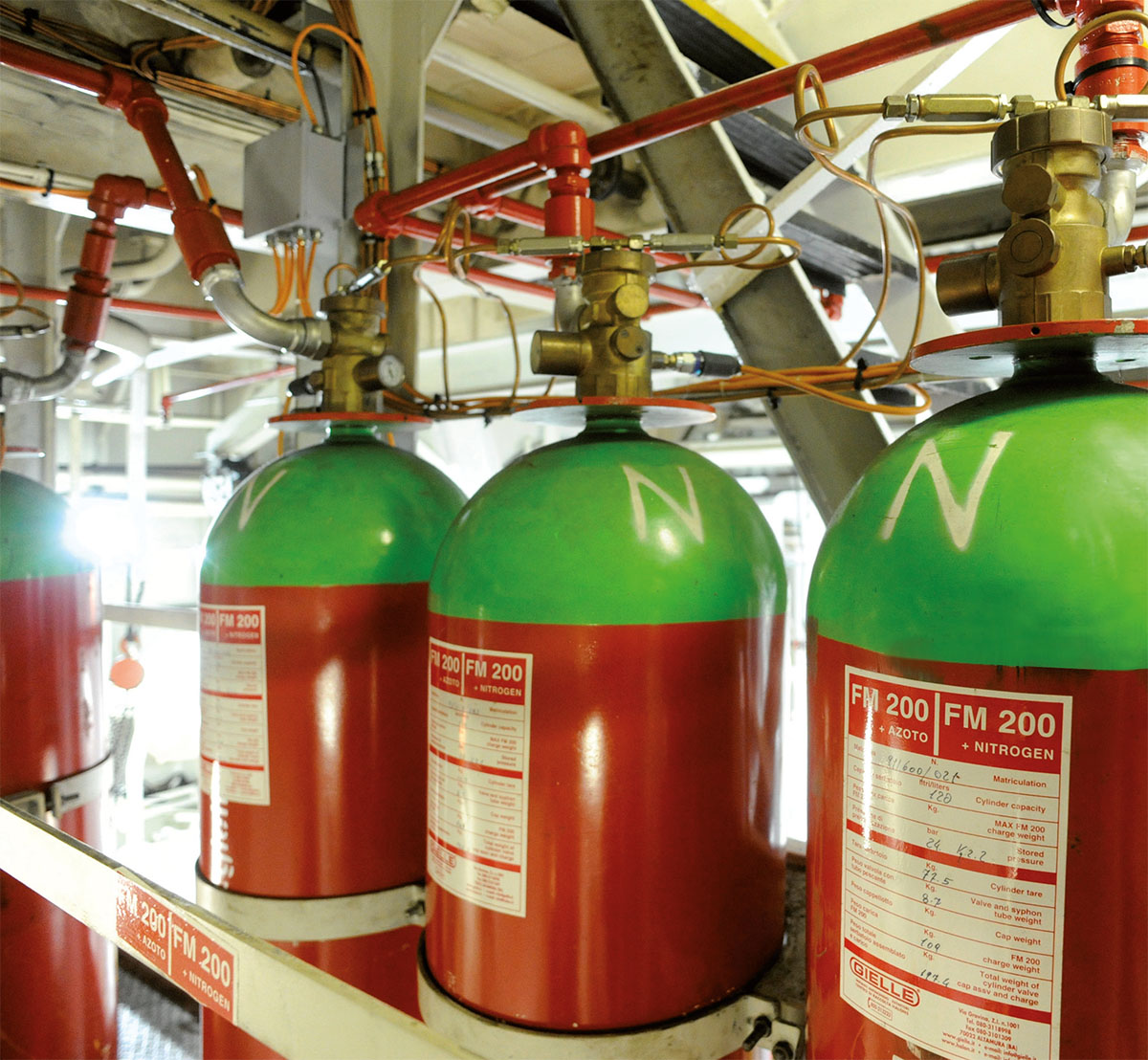 Clean Agent Fire Suppression System