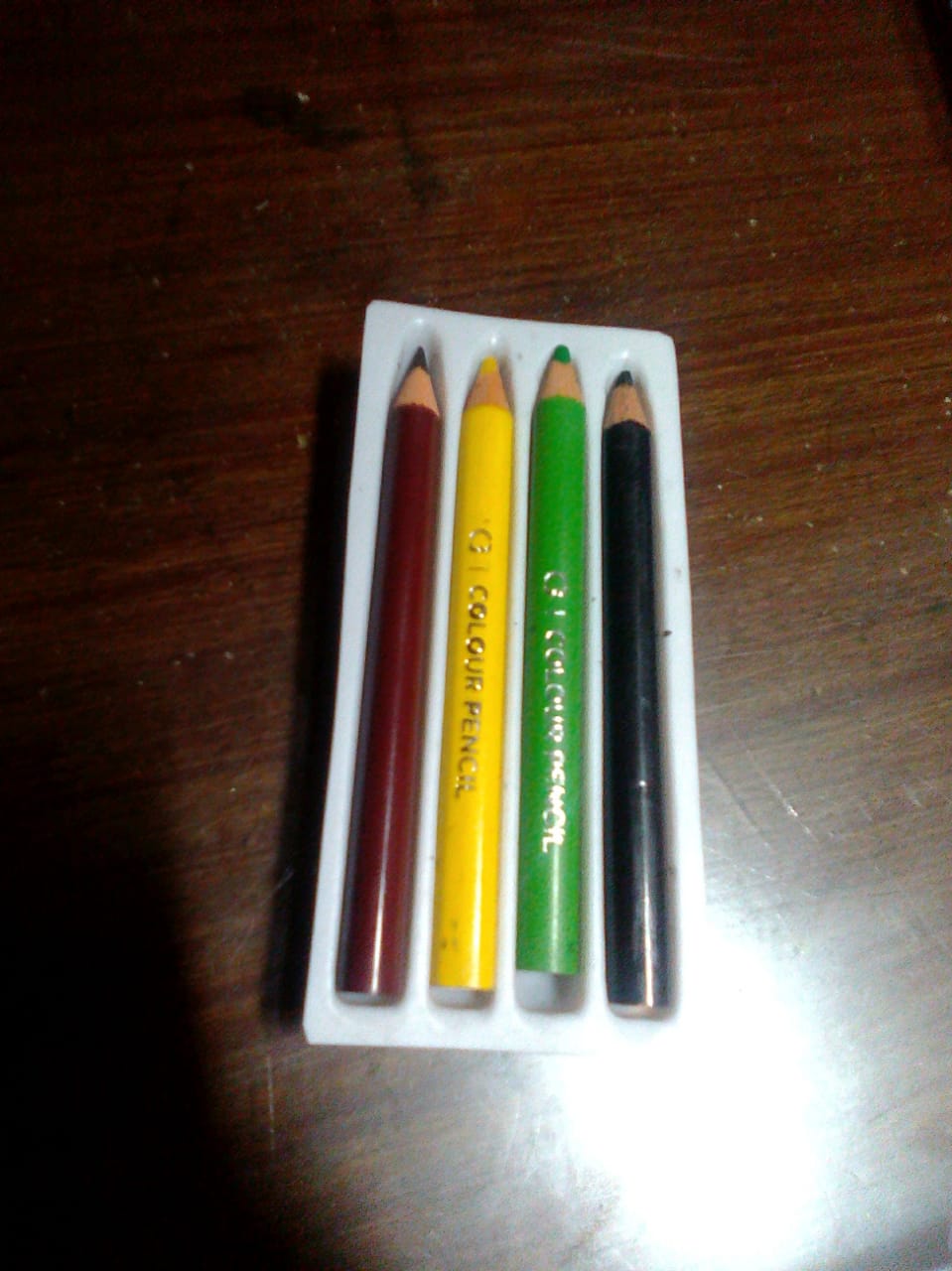 Colour pencil  with blister packing 