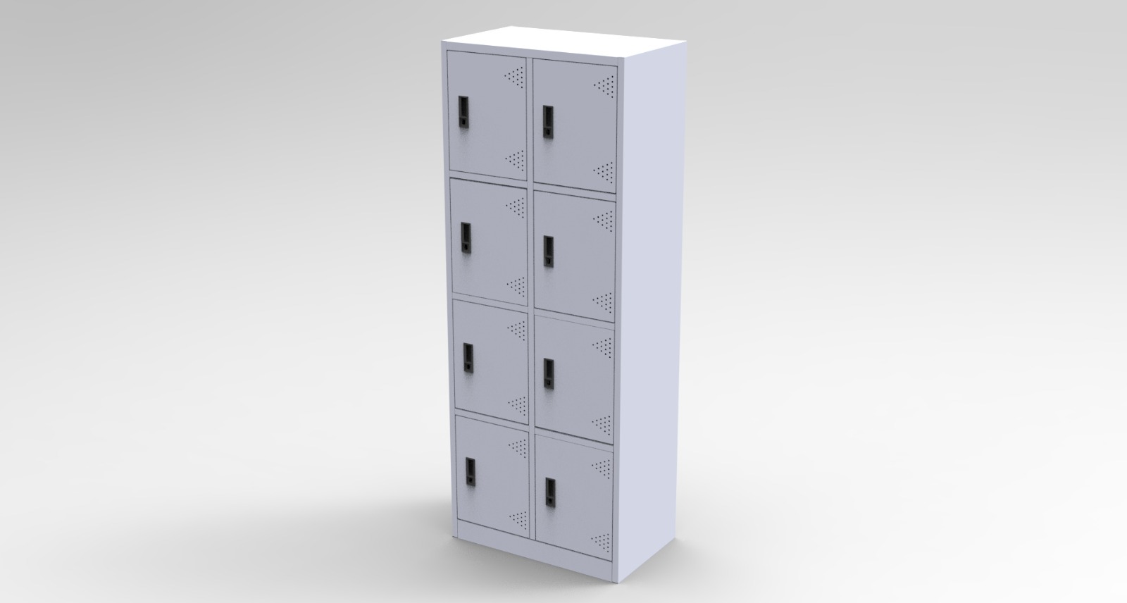 Steel Clothes Lockers (V3) confirming to IS 3314