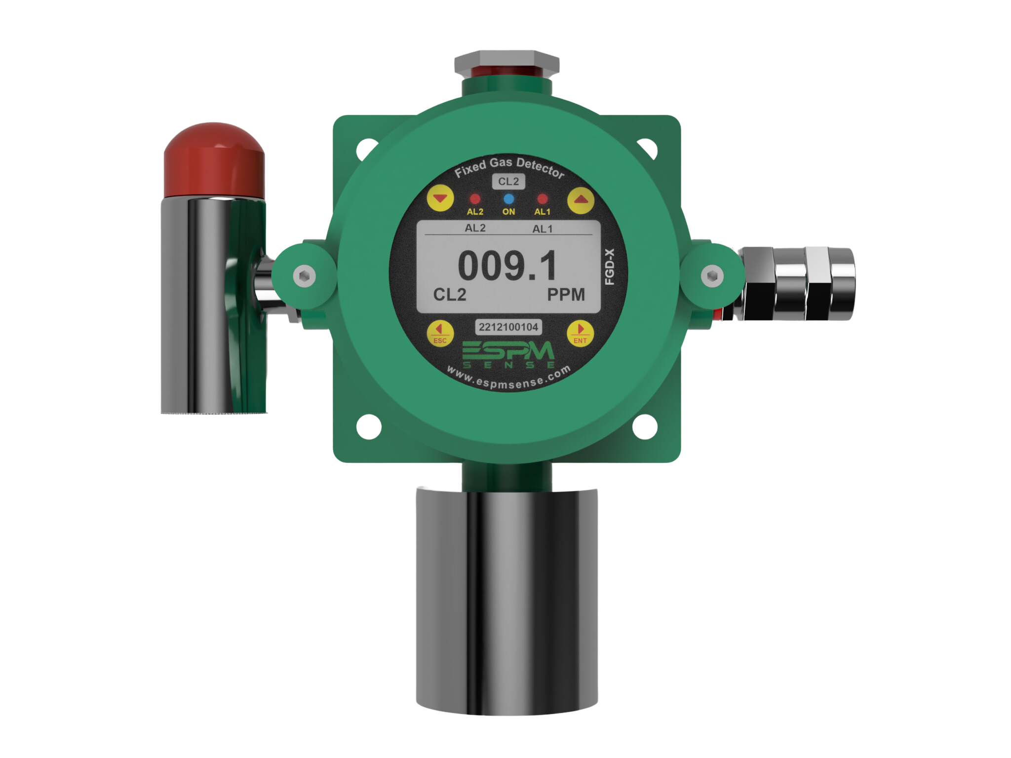 Fixed Gas-Leak Detector (Oxygen)