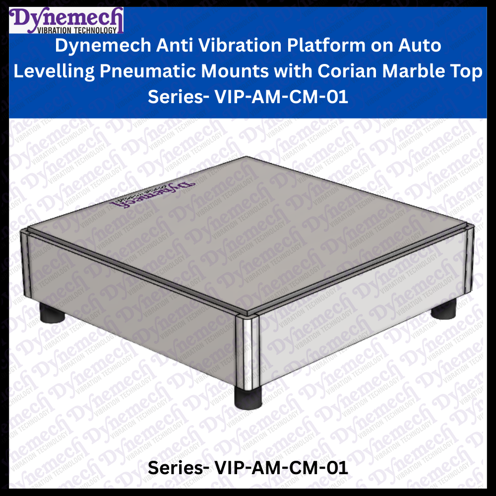 Dynemech AVP on Auto Levelling Pneumatic Mounts with Corian Marble Top Series: VIP-AM-CM-01