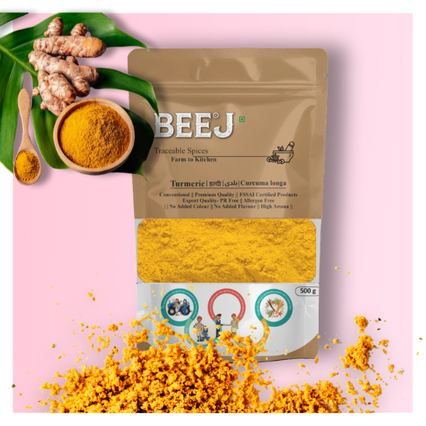 Turmeric Powder (Haldi / Curcuma longa)