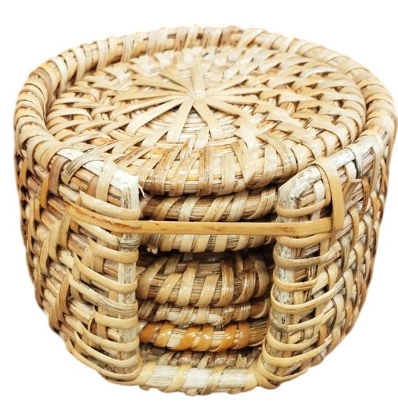 Cane Coaster (Set of 6)