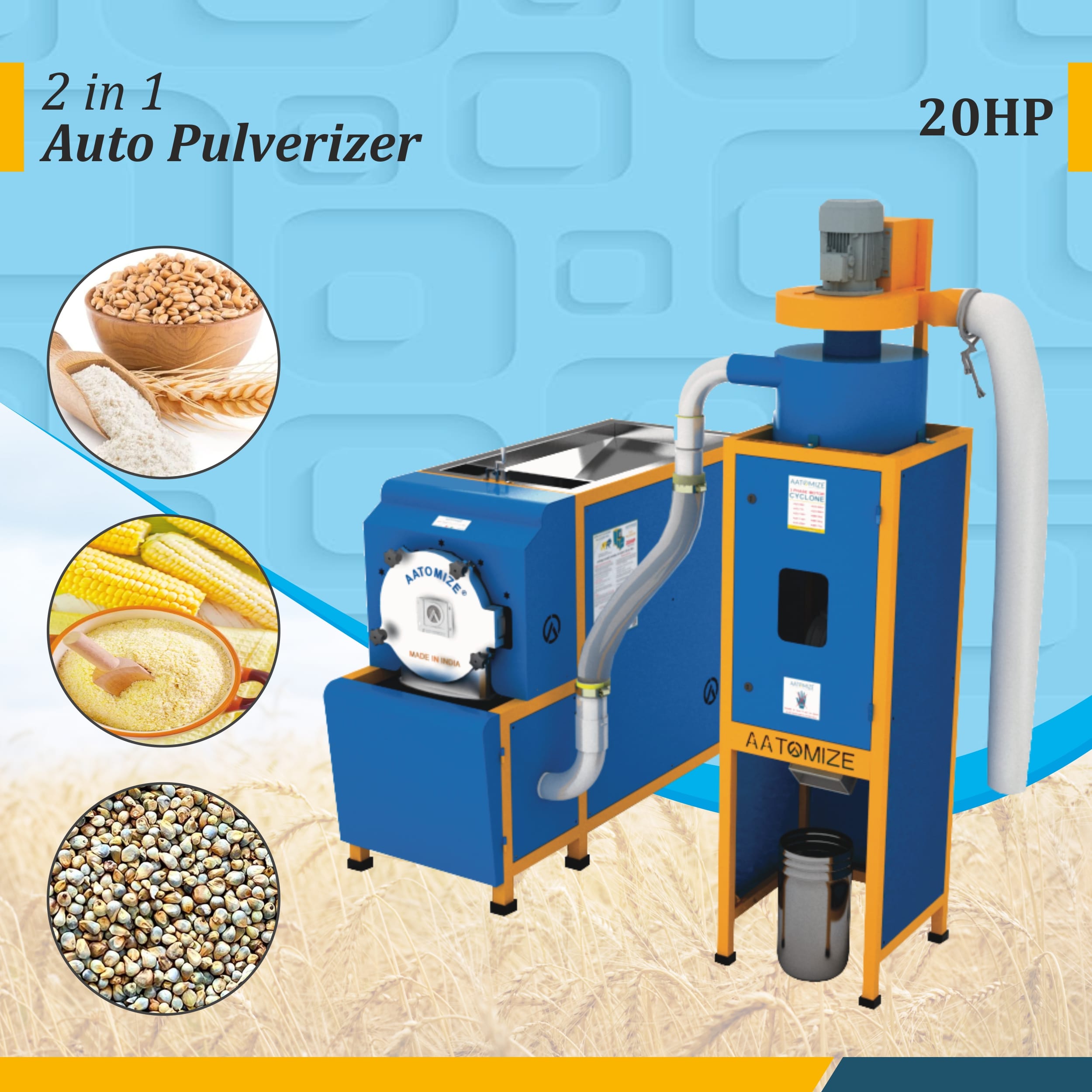 Heavy Duty Besan Plant – 20HP