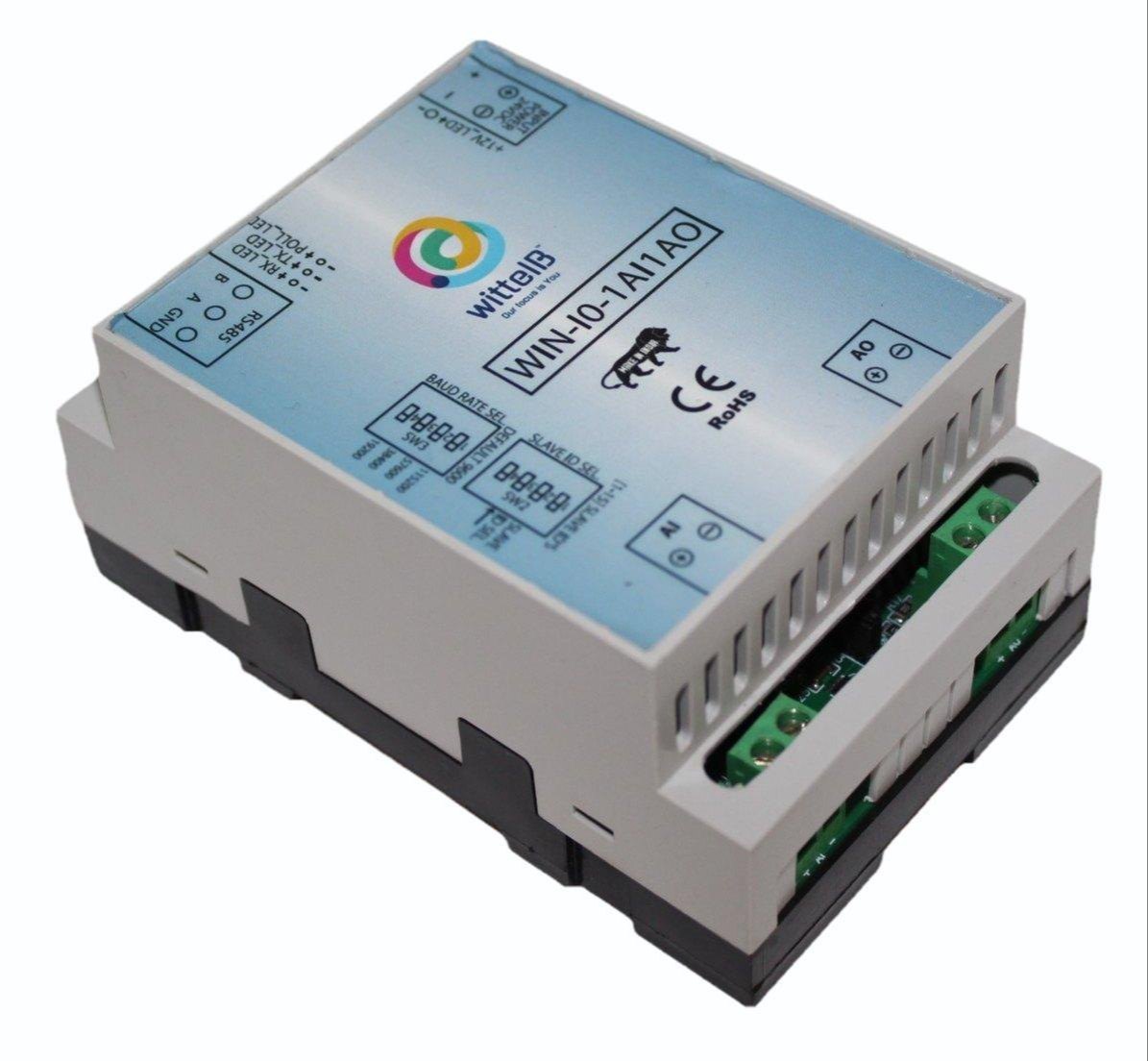 2 Port Digital Input 2 Port Digital Output Relay 2 Port Analog Input with Modbus RTU Rs485|WIN-IO-2DDAM