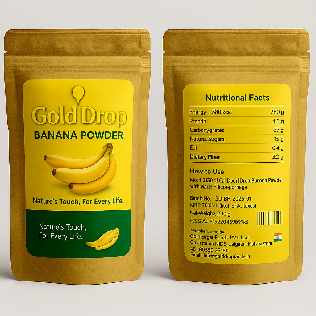 Natural Banana Powder 02
