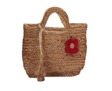 Handwoven Jute Fancy Ladies Bag