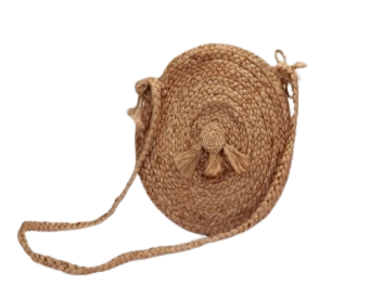 Handwoven Jute Ladies Sling Bag