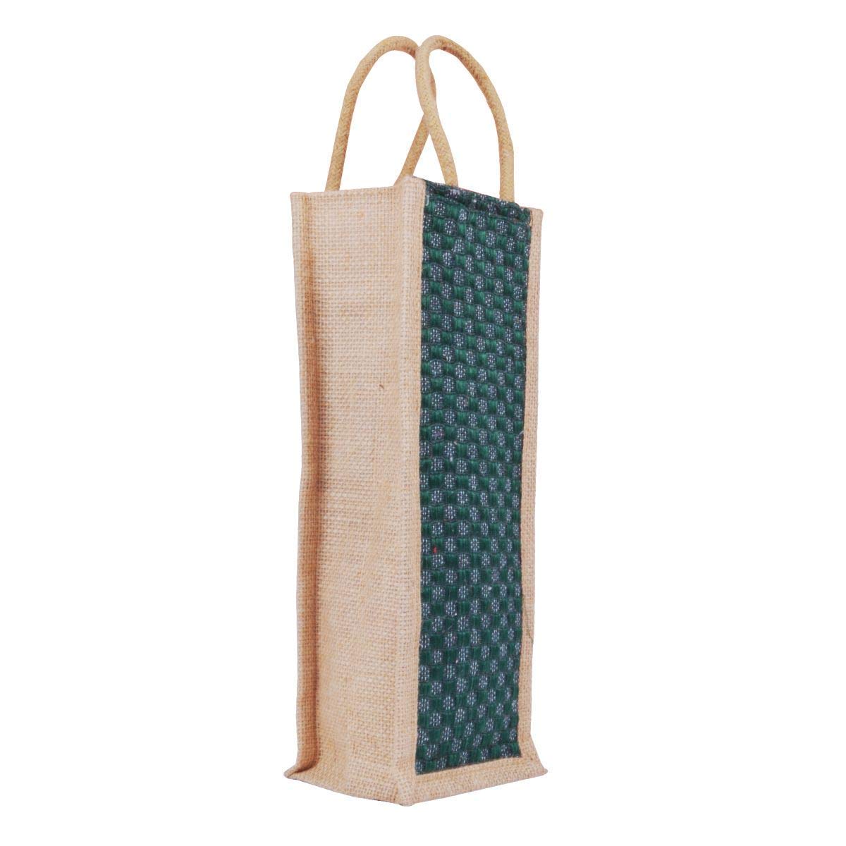 Natural Jute Water Bottle Bags