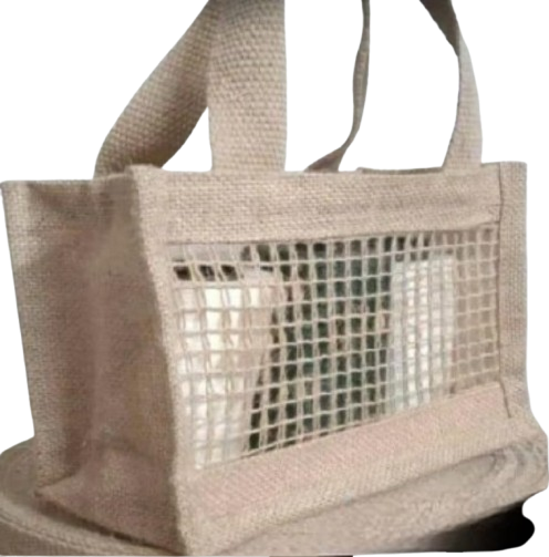Jute Net Window Bottle Bags