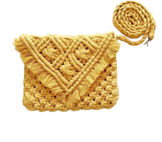 Yellow Crochet Purse Wholesale Bulk Supplier & Exporter