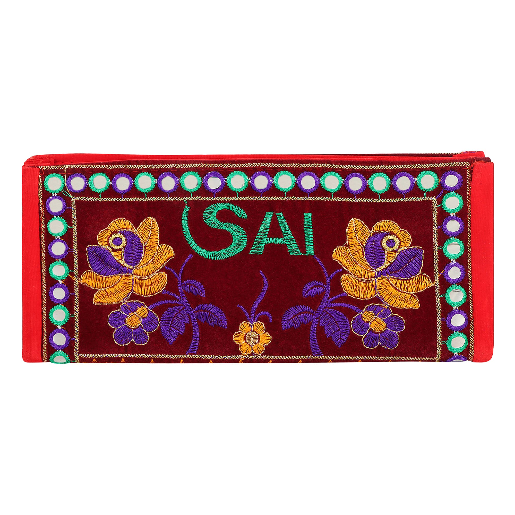 Maroon Clutch Clutch Purse Wholesale Bulk Supplier & Exporter 