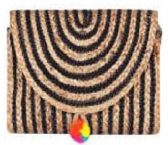 Brown Color Customised Jute Bag 