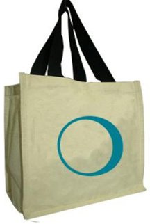 Logo Printed Cotton Handbag International Market