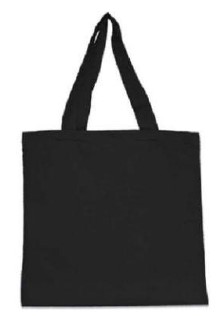Black Color Cotton Handbag Global Markets