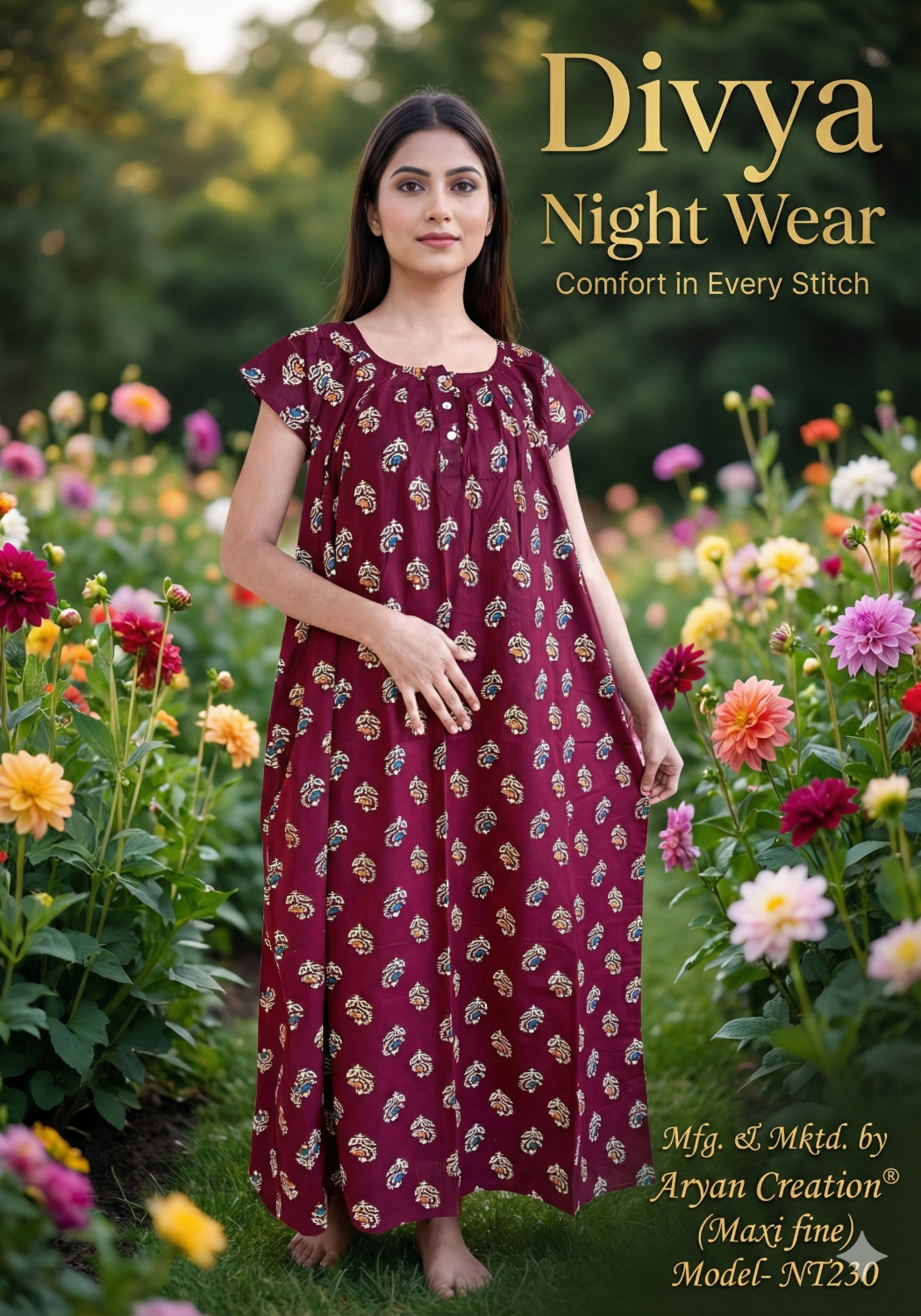 Maxi Round Neck
