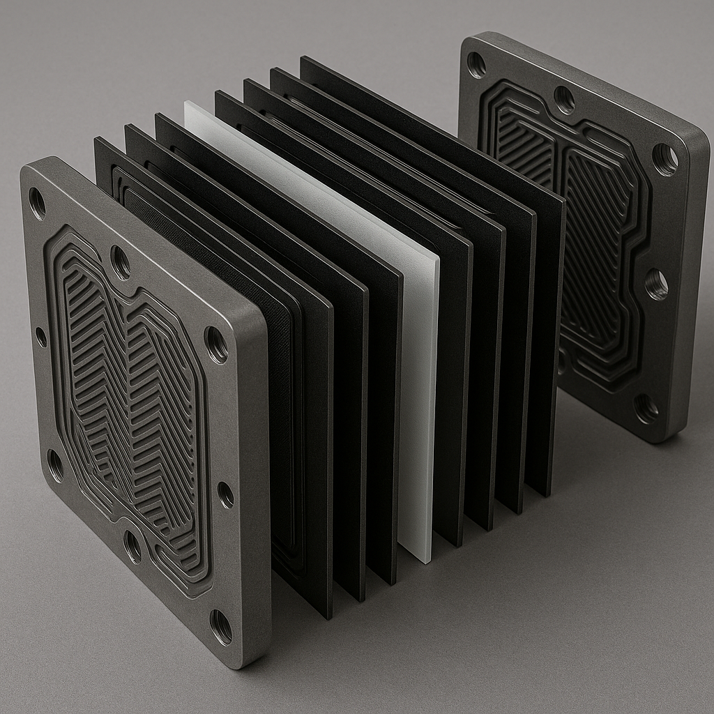 PEM-Alkaline Electrolyser Stack Components & Sub-Assemblies