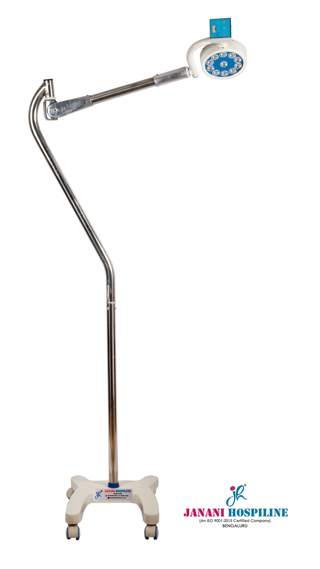 MOBILE OT LED LIGHT M001C WITH STANDARD SS ACCESSORIES