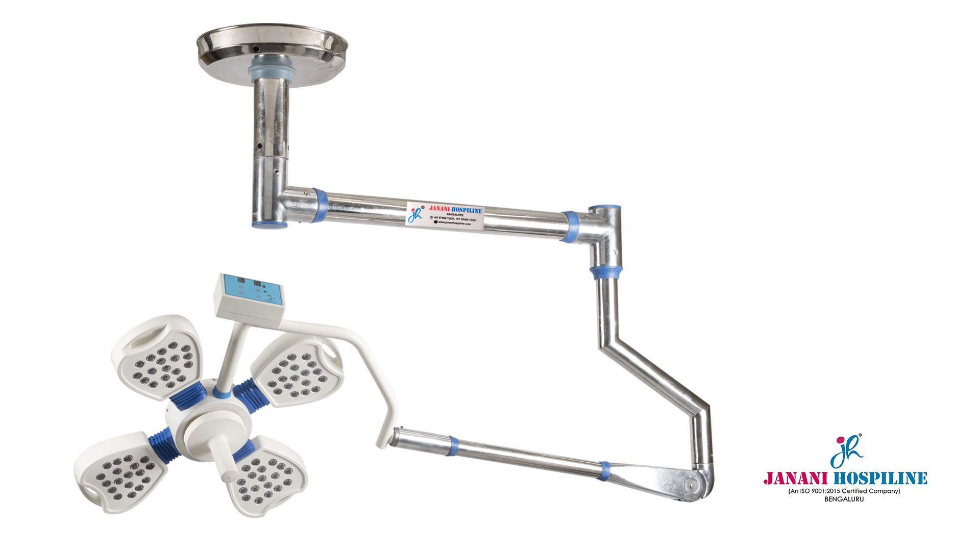 CEILING  OT LED LIGHT N04 WITH STANDARD SS ACCESSORIES