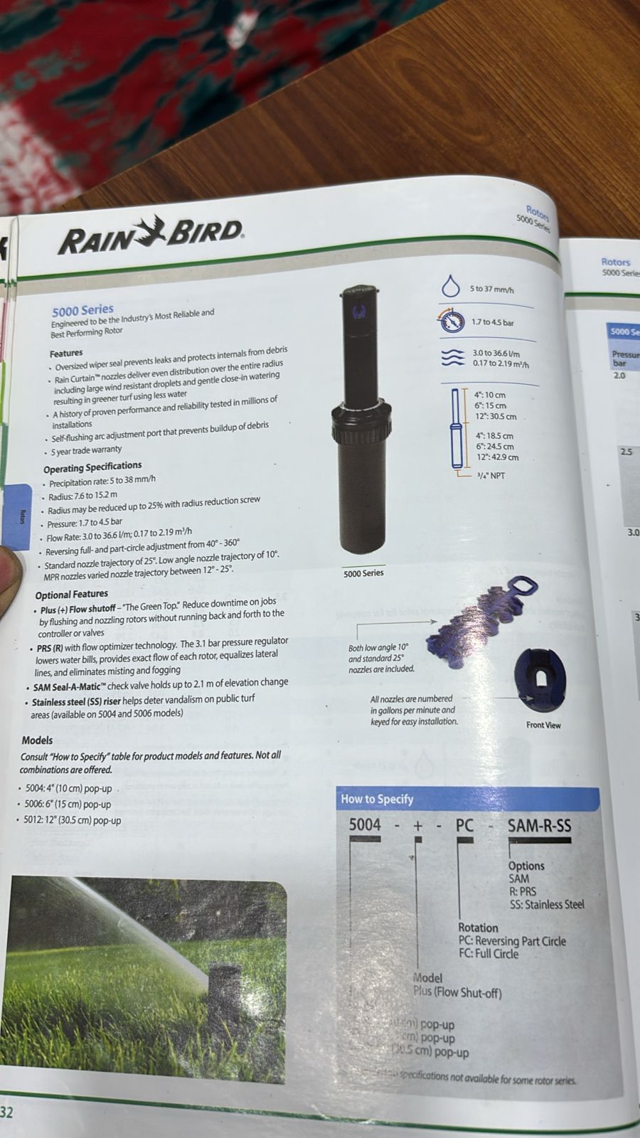Pop Up sprinkler
