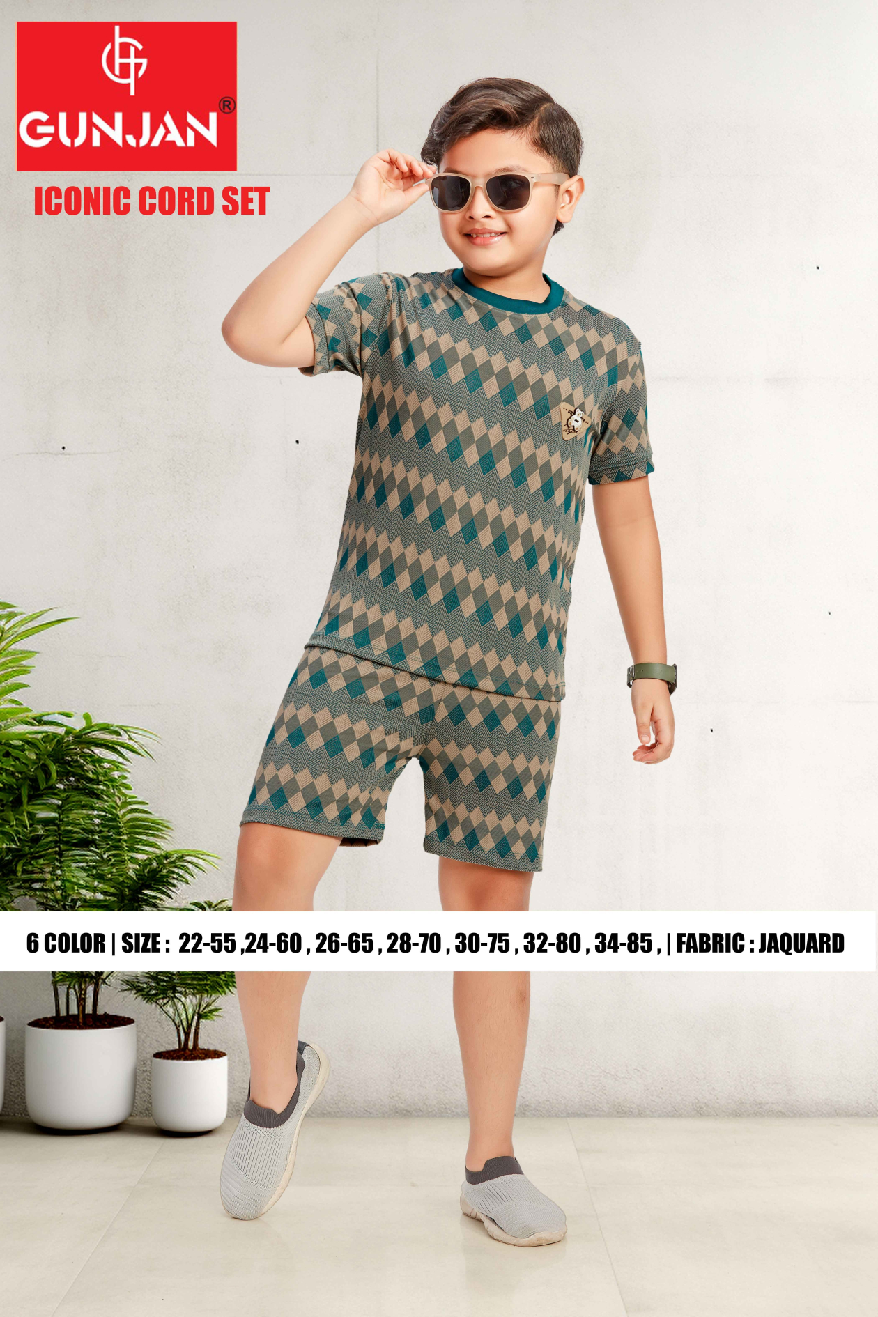 Gunjan Iconic cord set for boys