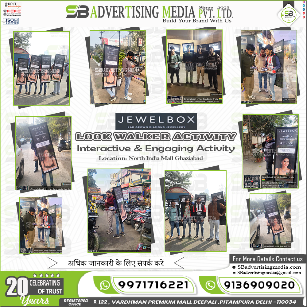 Lookwalker Activity in Delhi & NCR