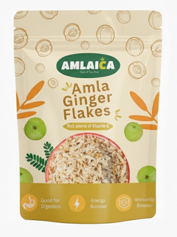 Amla Ginger Flakes (250 g)