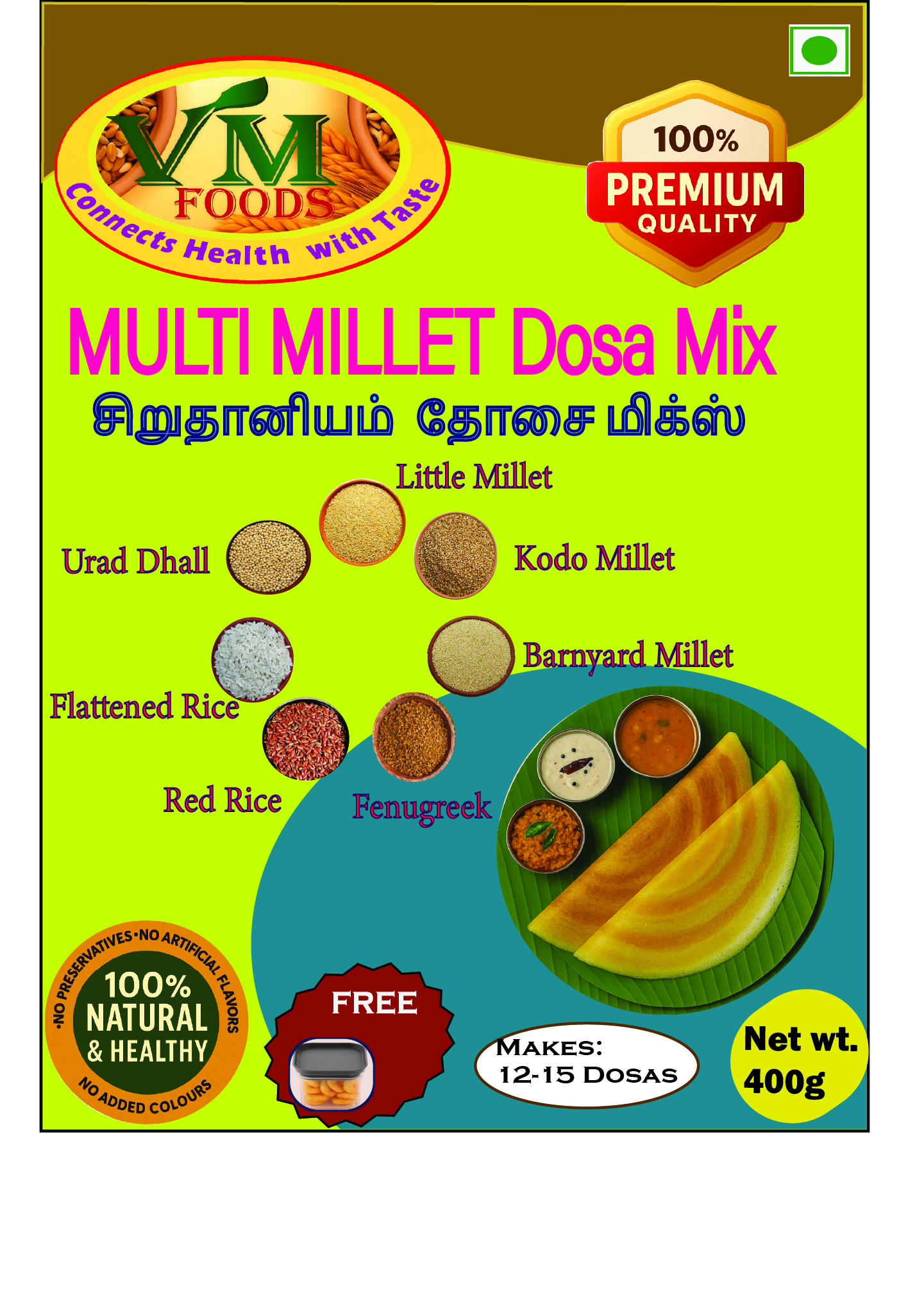 Multi Millet Dosa Mix