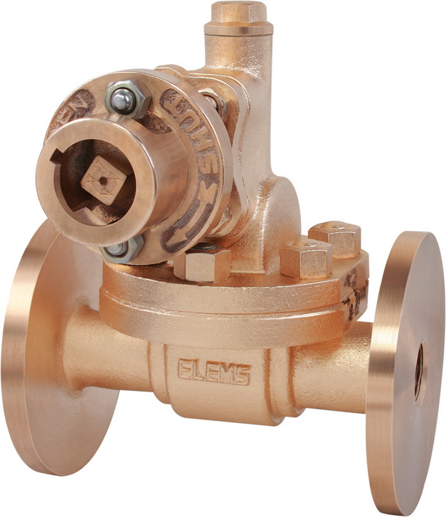 Bronze ELEMS Blowdown Valve CL-300 Flanged