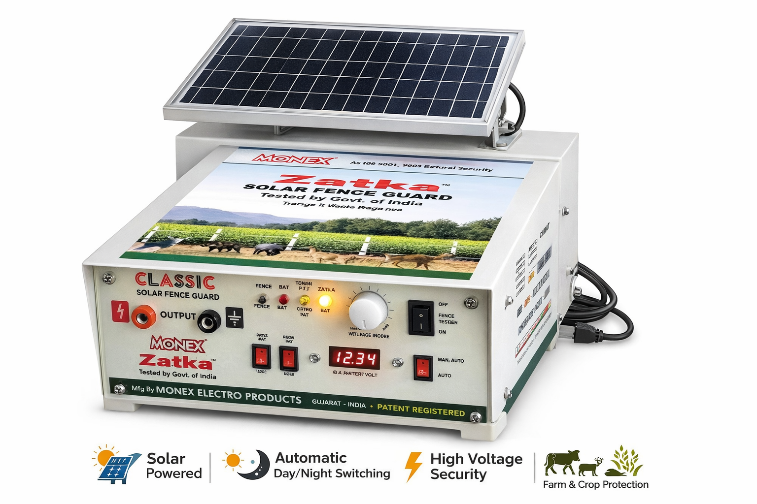 Solar Fence Guard-Zatka