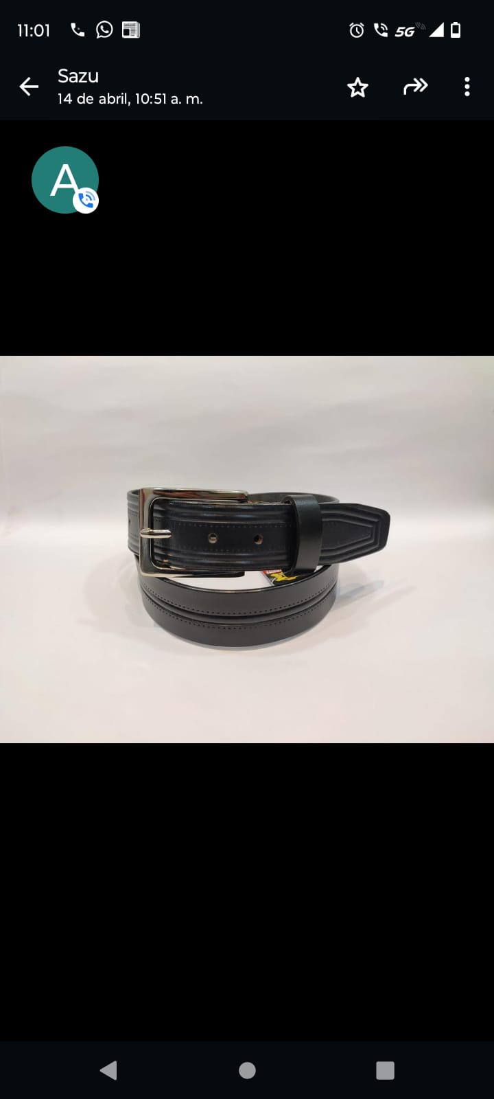 Classic Pin Buckle Leather Belt