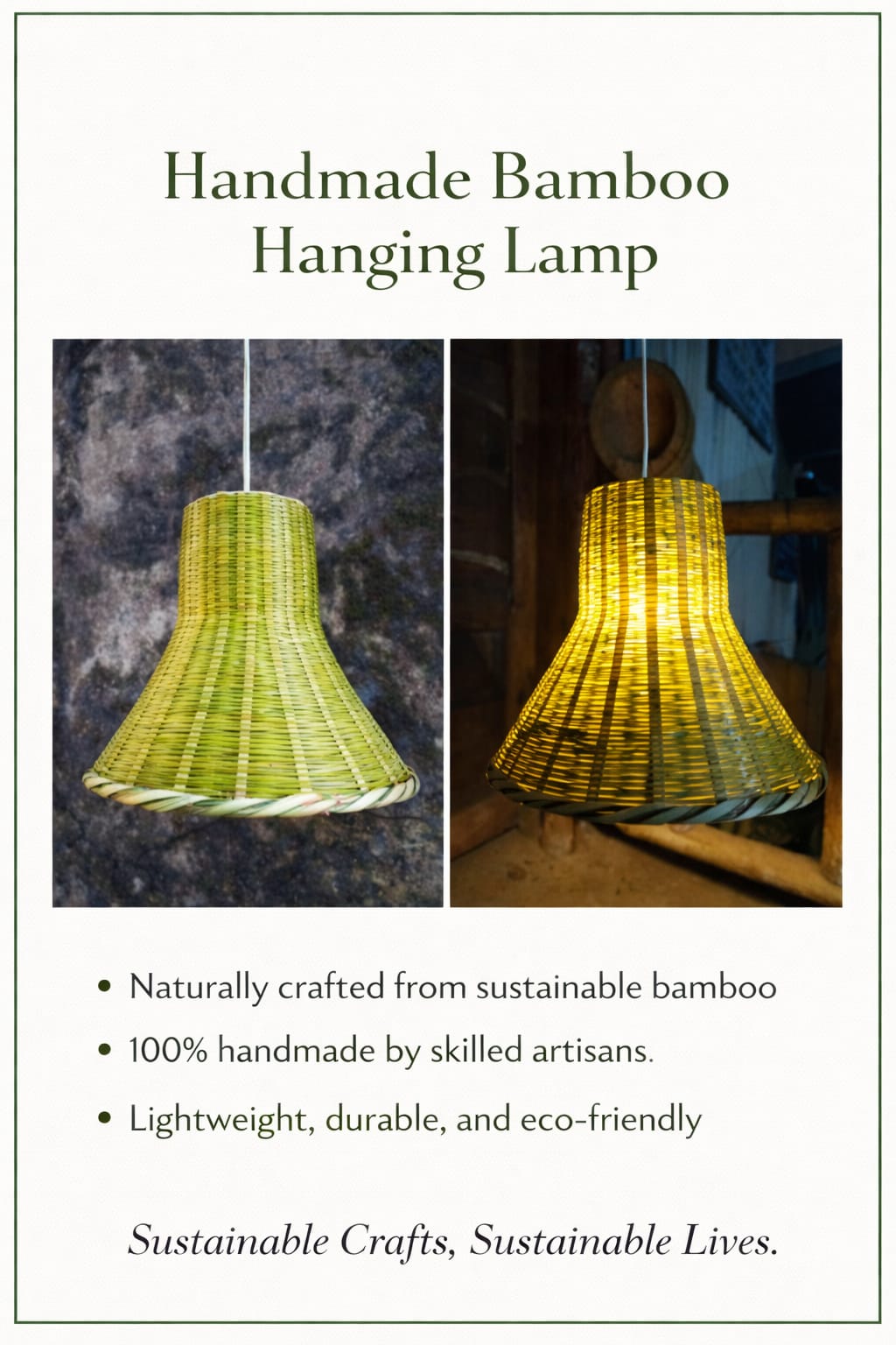 Hanging lampshed