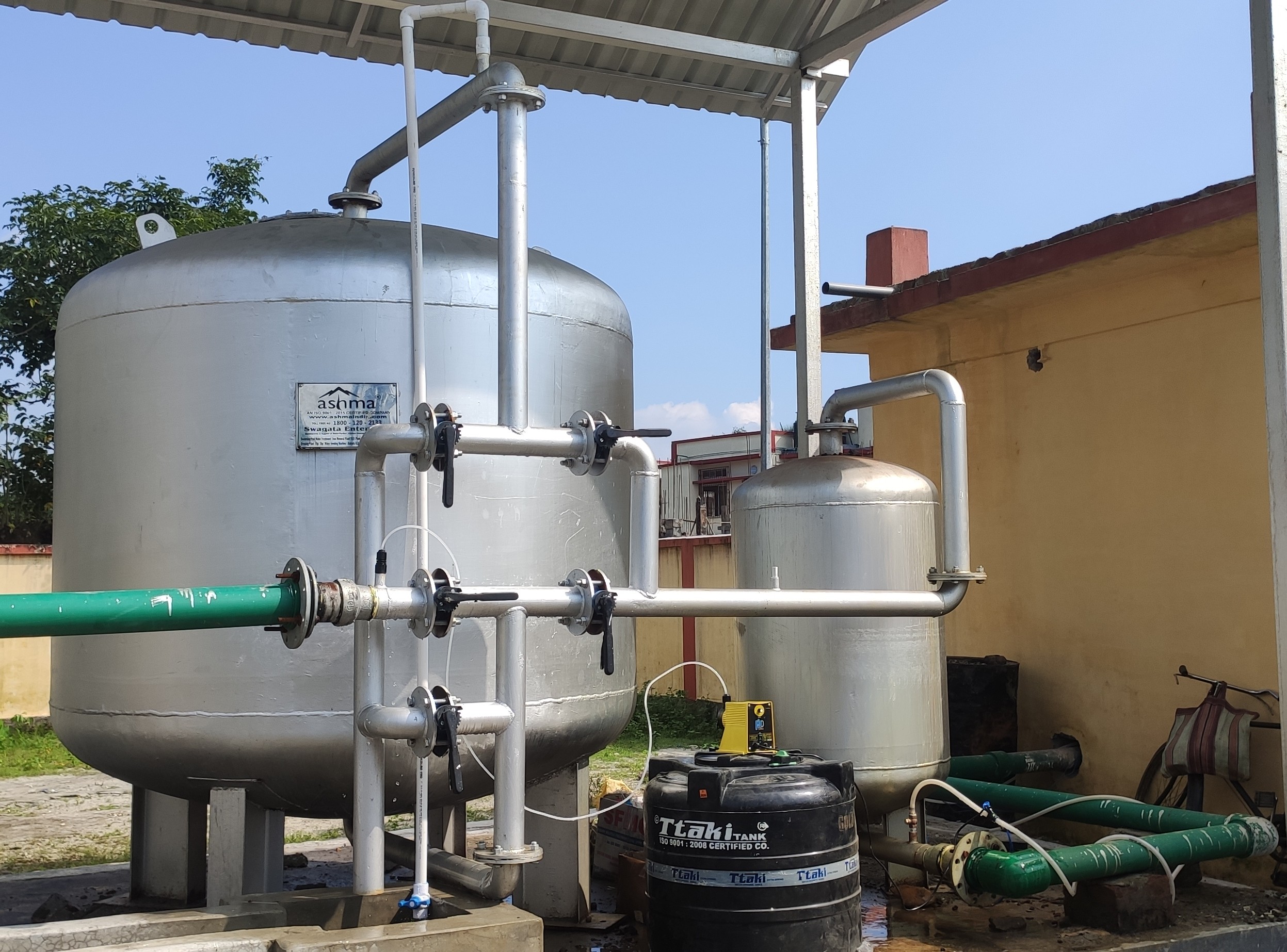 PRESSURE SAND FILTER