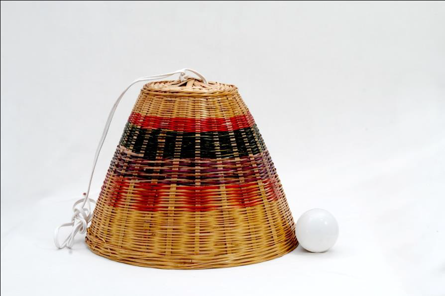 Hanging Lampshade with wire and holder