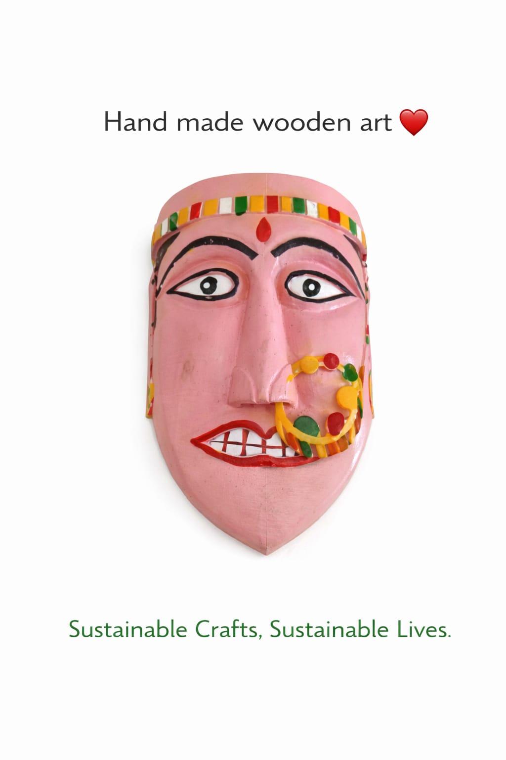 MARHIN MASK(BUDHHI)/ GODDESS OF FORTUNE 