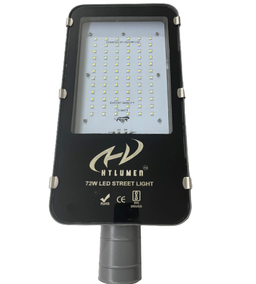 72Watt ECO LED GLASS STREET LIGHT