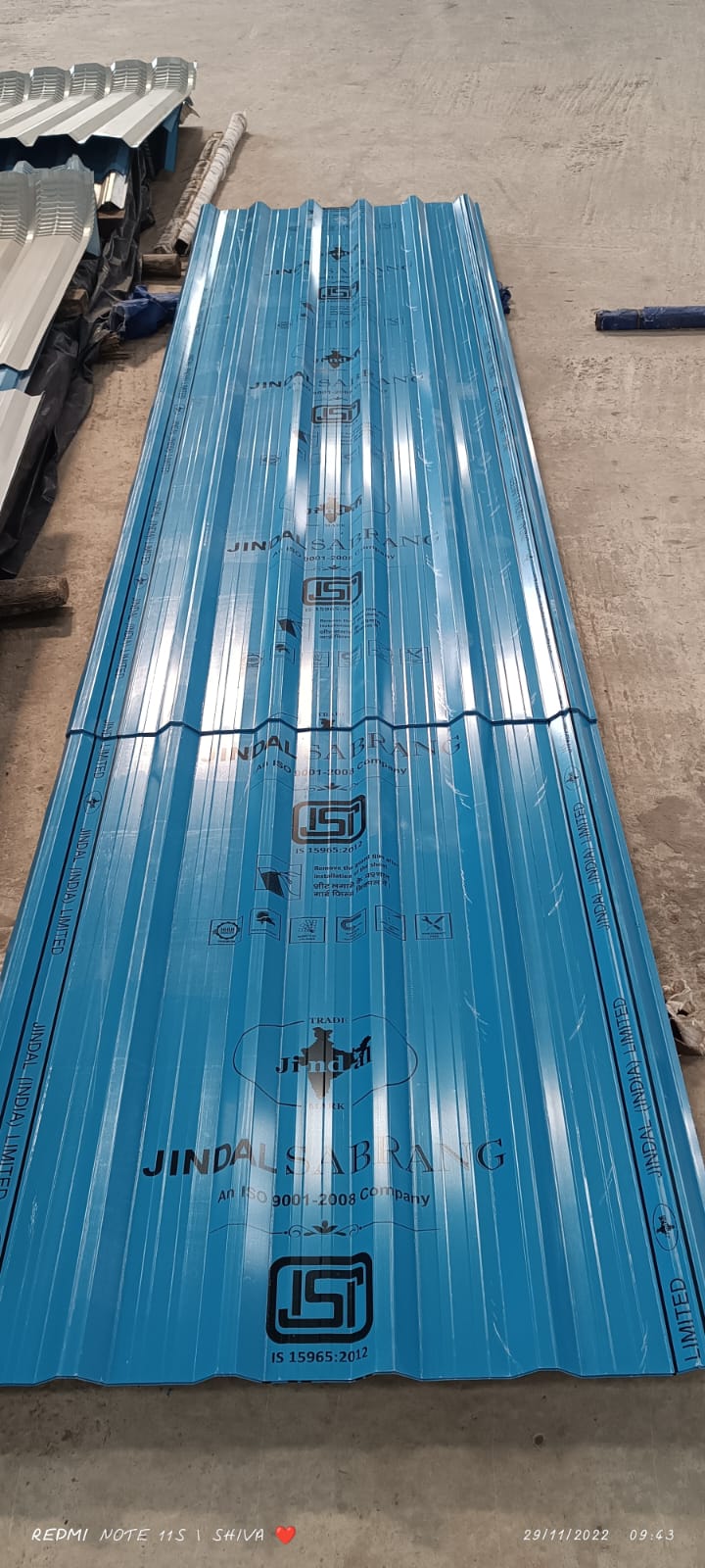 PPGL Metal Colour Coated Roofing sheet