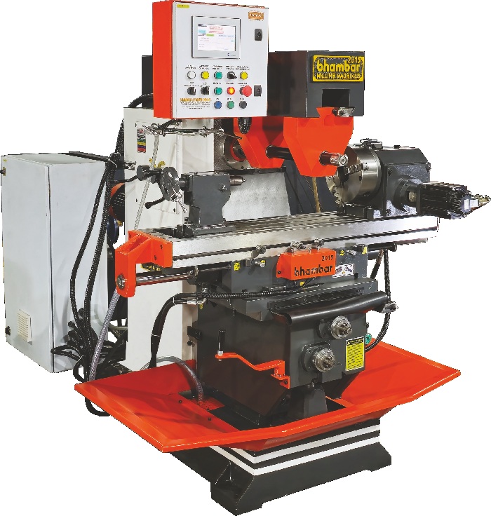 Spline Hobbing Cum Milling Machine