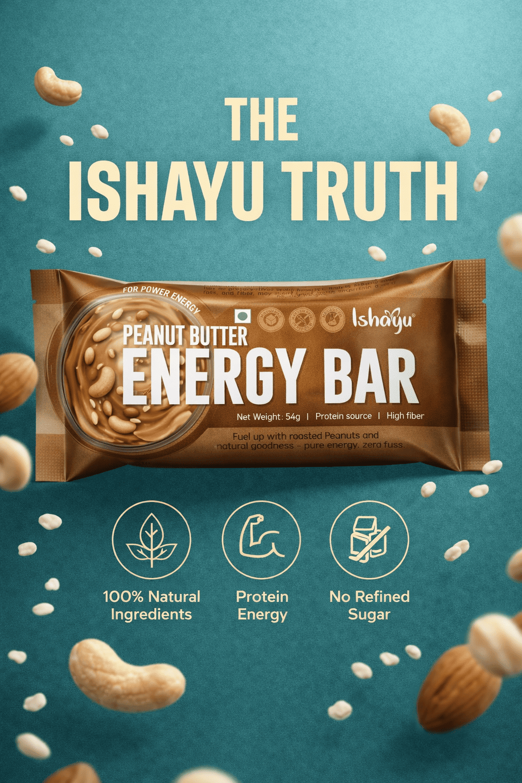 Ishayu Peanut Butter Energy Bar
