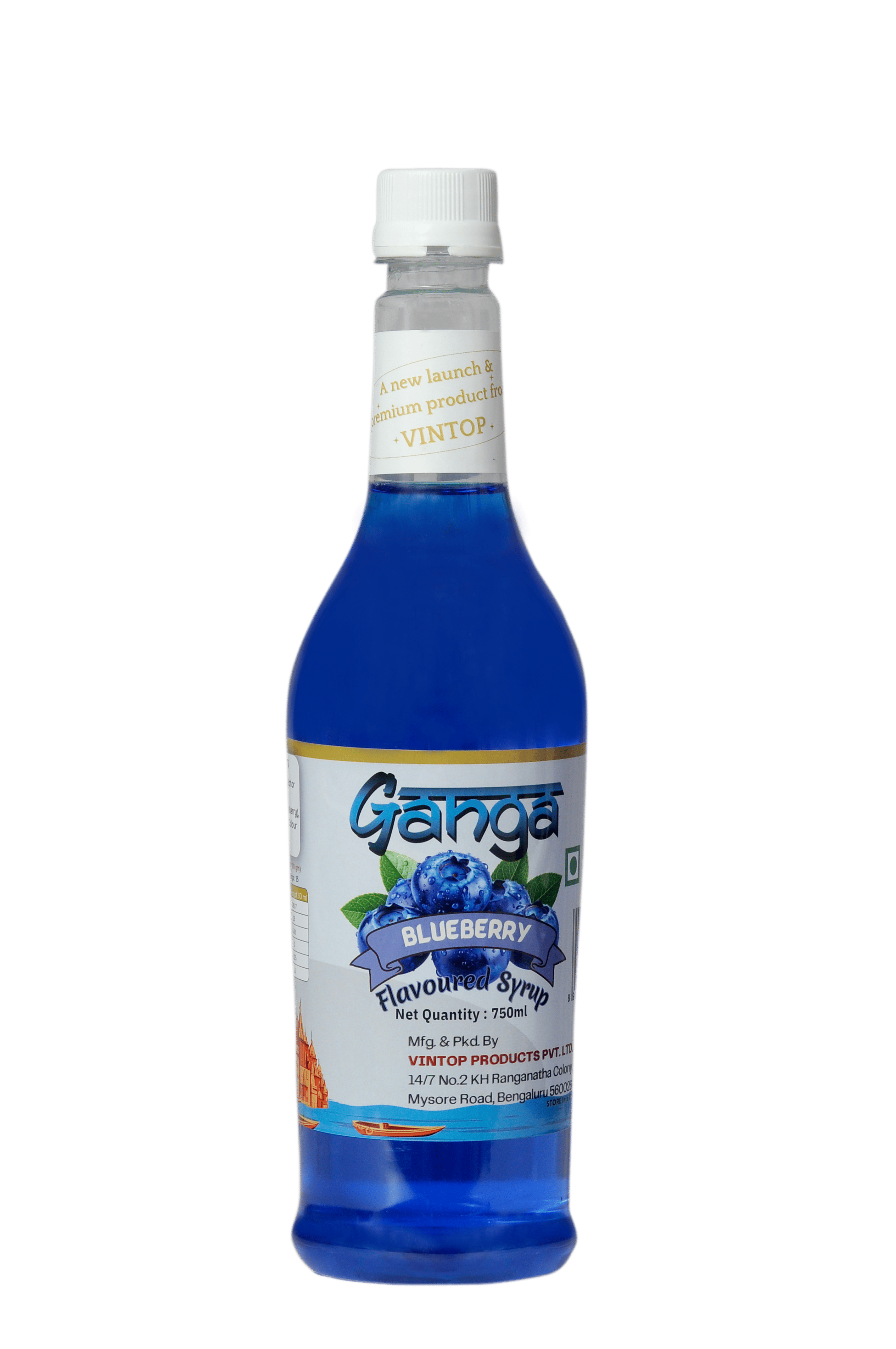 Ganga Blueberry Flavoured Syrup