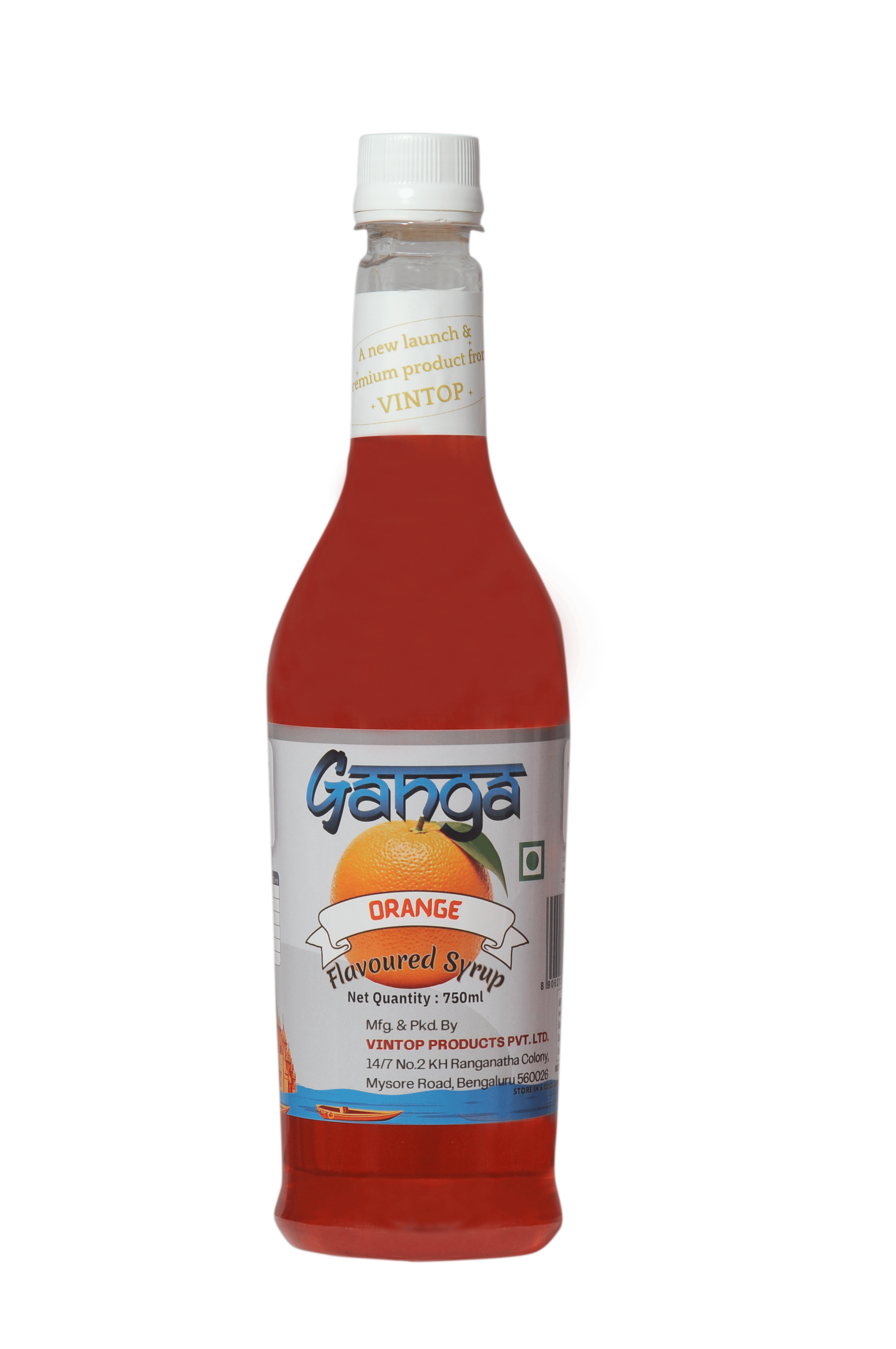 Ganga Orange Flavoured Syrup