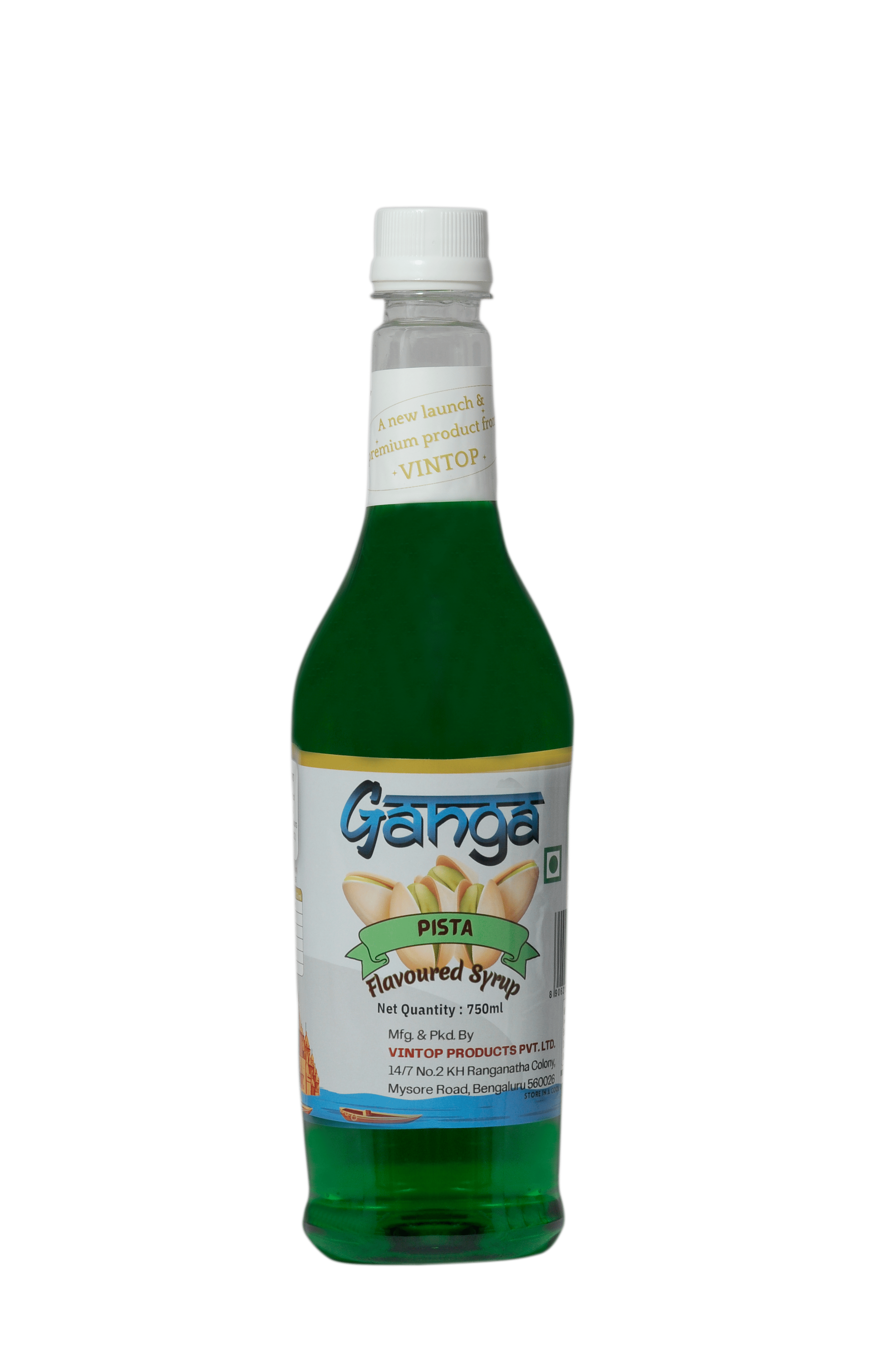 Ganga Pista Flavoured Syrup