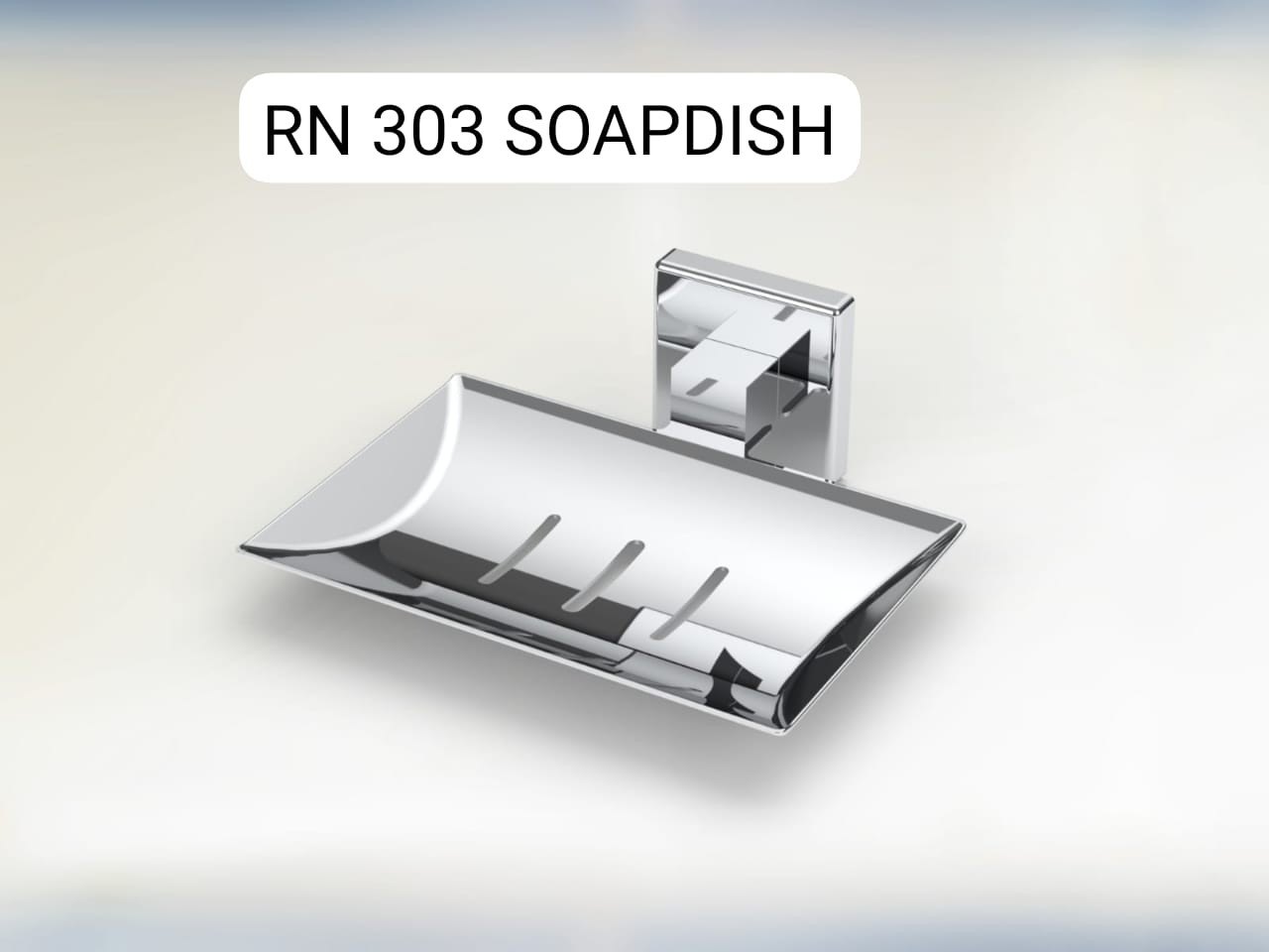 stainless steel soapdish 