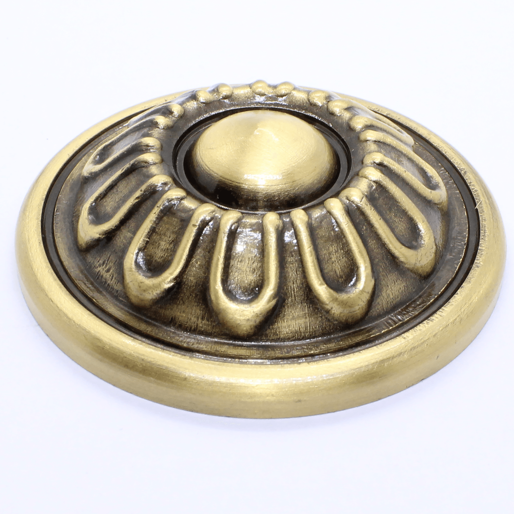 RiseOm Door Dome,Doom for Doors Decoration and Pooja Room Sunflower Dome Made of Brass